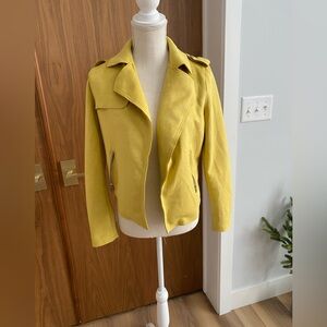 Mustard yellow light jacket